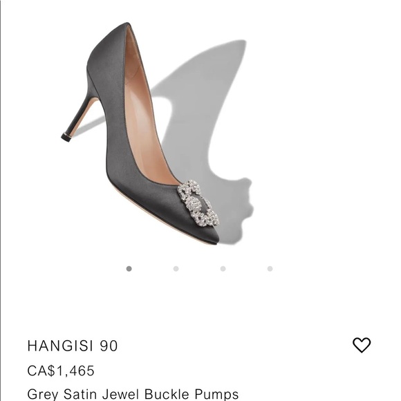 MANOLO BLAHNIK HANGISI 90mm size5 - Picture 6 of 7